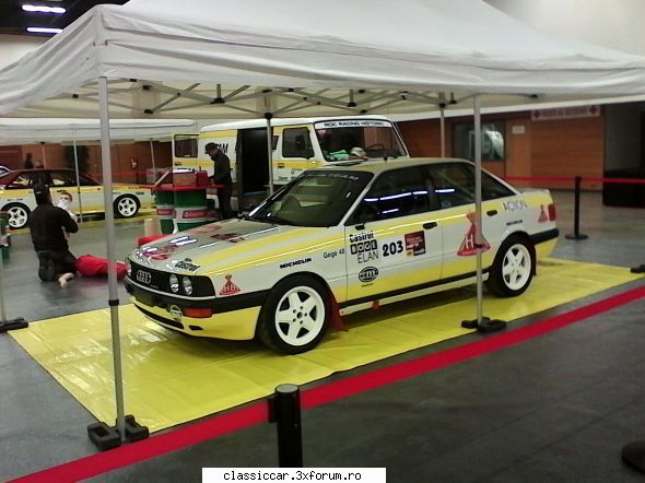 expo auto sport clasice - Au fost foarte multe Audi Quattro, implinindu-se - Arhiva evenimente 2015