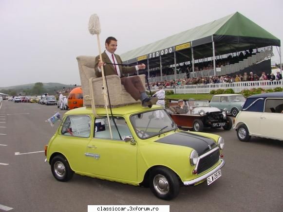 festivalul Goodwood CLASSIC CARS U.K. - Vad ca a fost si Mr Bean - File de istorie