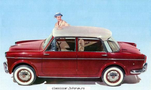 fiat 1100 din 1964-ficatelu - Sau in rosu metalizat! - Prezentare masini