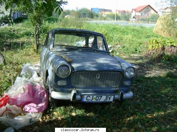 fiat 1100 din 1964-ficatelu - Amu' suntem in toamna si tot acolo in gradina sta - Prezentare masini