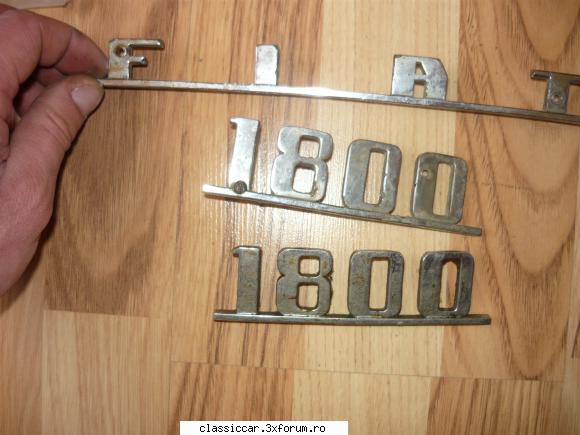 fiat 1800 din 67 - poze piese nos 1 sigla - Prezentare masini