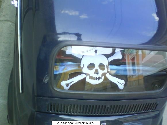 fiat 500 - mashinutza cu atitudine... de Jack Sparrow! :D - Am vazut prin Cluj-Napoca