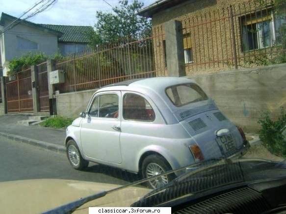 fiat 500 - O poza cu Fiatul 500 alb! - Am vazut prin Cluj-Napoca