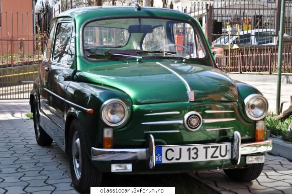 fiat 600 d - fiat 600d din 1965 restaurat de mine - Prezentare forumisti