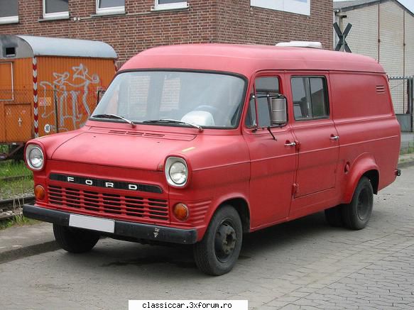 ford transit 1975 - Da, alea pe benzina au botul altfel. Ca tot ma - Prezentare masini