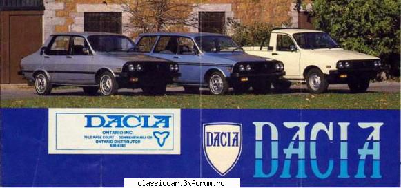 fust� fibr� dacia 1410 TLX - Ala era altceva, alt model pentru piata - Coltul Tehnic