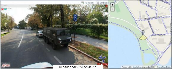 gaz 69 la Satu Mare - Pe sos Nordului e un Pinzgauer. Este nemiscat de - Prezentare masini