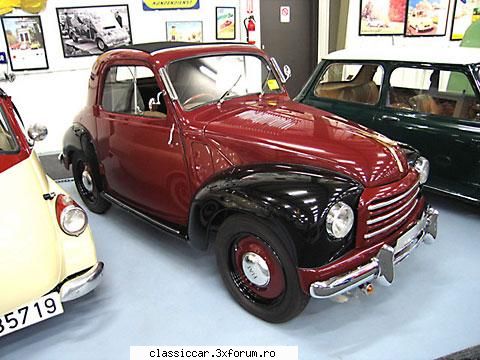 ghicitoarea nr.145 - Fiat 500 C Topolino - surubache - Ghicitoarea zilei