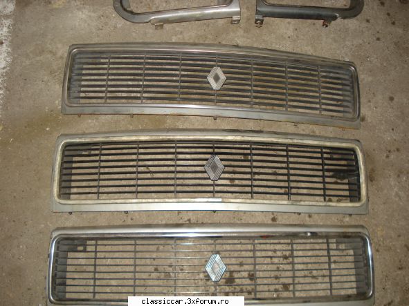 gril� radiator Renault 12 phase 2 - cv2adi - Vanzari  piese si accesorii
