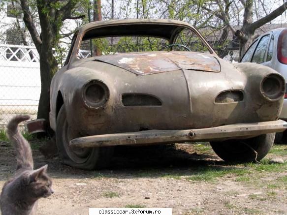 hoarda mea - cel negru si cel gri sobolan karmann karmann 126 p - Prezentare masini