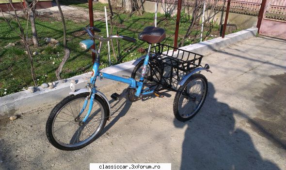 identificare triciclu- PEGAS? - Este un ,,artizanat,,...nu are nici o legatura cu - Coltul Tehnic