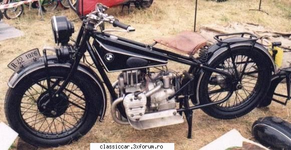 imagini cu motociclete clasice - bmw r42 model 1926 - Classicopedia