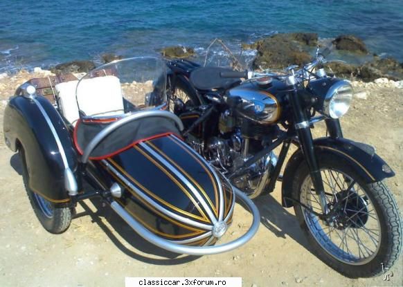 imagini cu motociclete clasice - Nsu model 1951 motocicleta se afla in Grecia in - Classicopedia