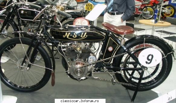 imagini cu motociclete clasice - nsu cu motor in v - Classicopedia