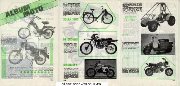 imagini cu motociclete clasice - Tot din Tehnium,un minialbum cuprinzand MOBRA 50S - Classicopedia