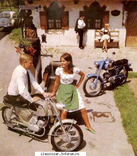 imagini cu motociclete clasice - Zundapp C50Sport - Classicopedia