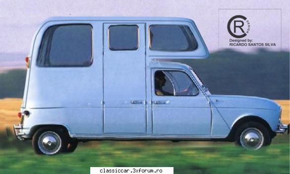 imagini deosebite cu masini clasice - Asta in mod clar este facut in photoshop - Classicopedia