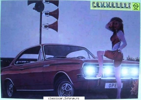 imagini deosebite cu masini clasice - Opel Commodore A - Classicopedia