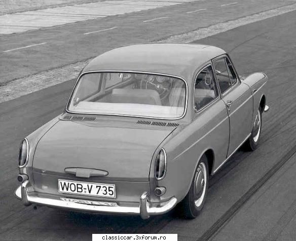 imagini deosebite cu masini clasice - 1961 vw notchback - Classicopedia
