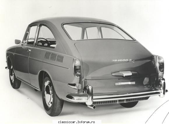imagini deosebite cu masini clasice - 1967 Volkswagen TLE prima masina de serie cu - Classicopedia