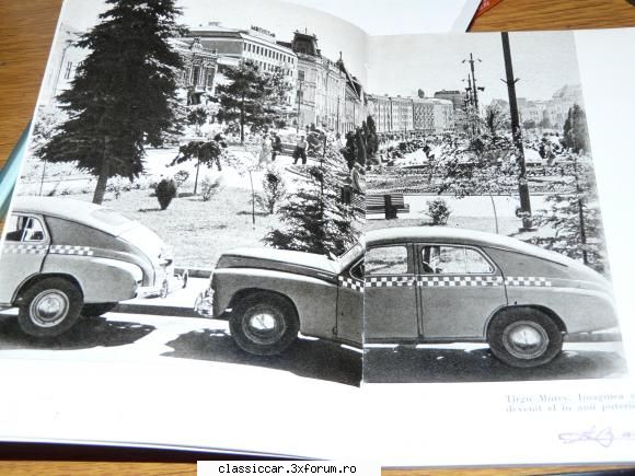 imagini deosebite cu masini clasice - taxi in Targu Mures - 1960 - Classicopedia