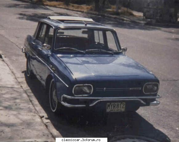 imagini deosebite cu masini clasice - Renault 10, model mexican, cu bari americane si - Classicopedia