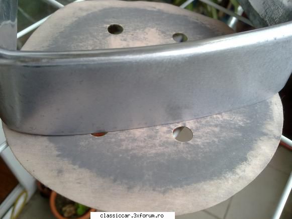 inca o mobra 50 - cu smirghel de 800 si cu disc de abratex - Reconditionari si Restaurari
