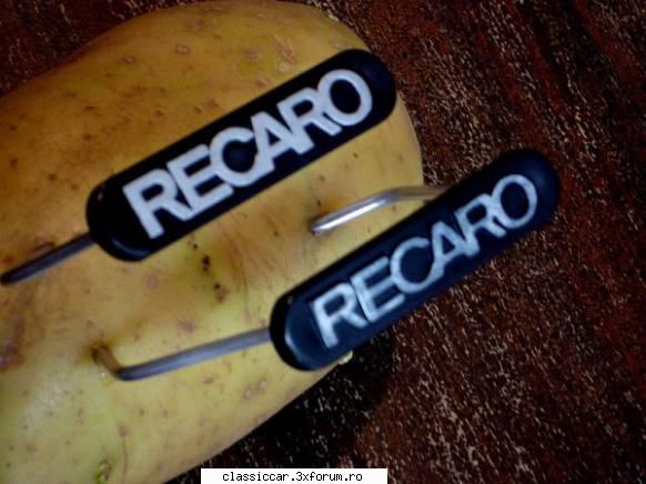 insigna recaro - caut o bucata insigna recaro ce se punea pe - Cumparari piese