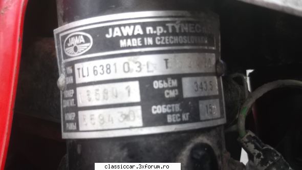jawa 350 - marius1978 - Prezentare motociclete, motorete si biciclete de colectie