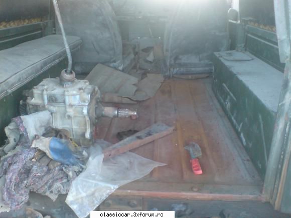 m461 din 74 - podeaua in curs de restaurare - Prezentare masini