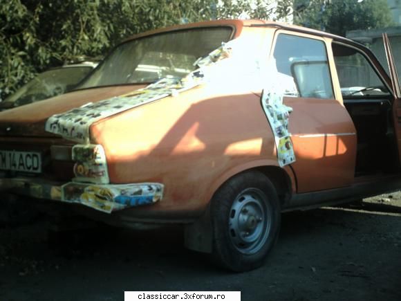 mascariciul galben - am facut proba pe aripa din spate sa vad cum o sa - Prezentare masini