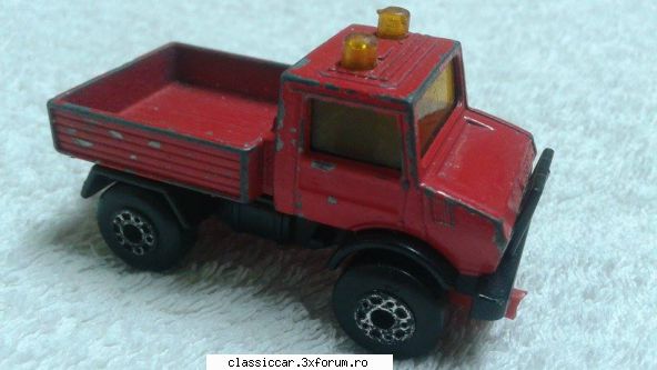 masinute de vanzare - de vanzare UNIMOG de la MATCHBOX made in macau - Modelism si machetute