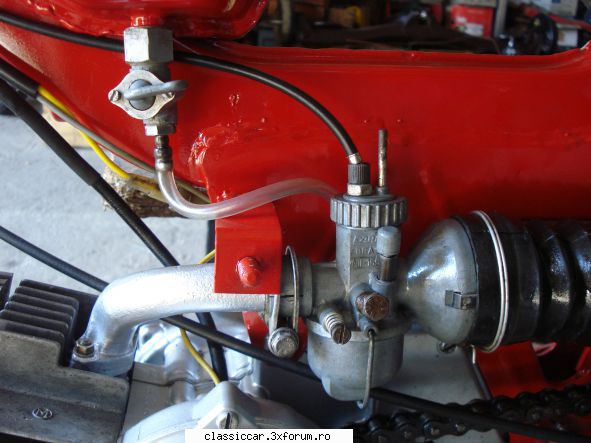 minimobra 1981 bordo - repunerea tubului de benzin - Prezentare motociclete, motorete si biciclete de colectie