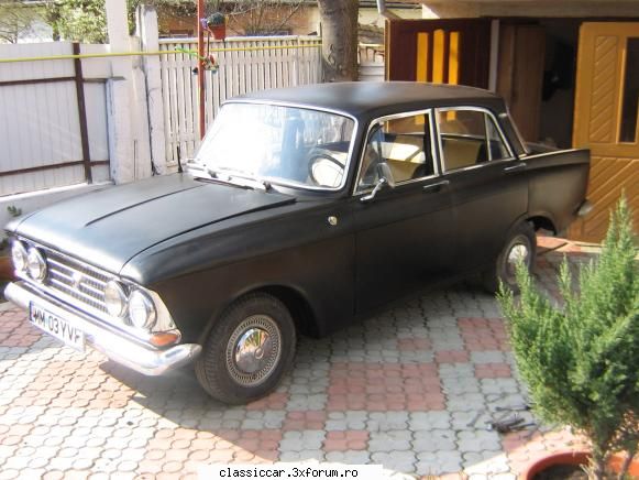 moskvich 408 - =) cu jantele originale - Prezentare masini