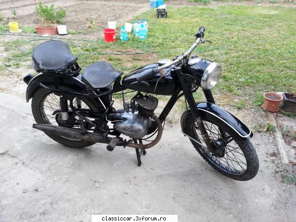 motocicleta K 125 fabricatie 1951 - mexic92 - Prezentare motociclete, motorete si biciclete de colectie