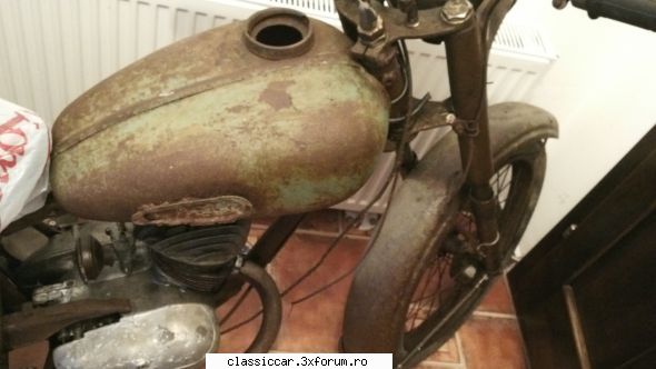 motocicleta K 125 fabricatie 1951 - vene - Prezentare motociclete, motorete si biciclete de colectie