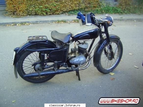 motocicleta K 125 fabricatie 1951 - cuxi - Prezentare motociclete, motorete si biciclete de colectie