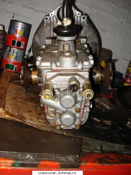 motor 2 CV - si cutia gata asamblat� din spate - Lucrari de intretinere