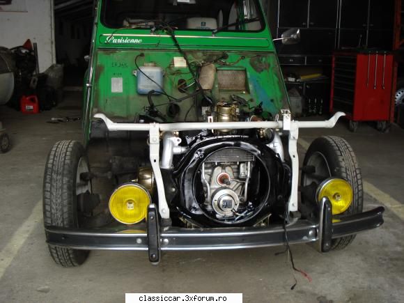 motor 2 CV - Ieri si azi am mai lucrat putin - Lucrari de intretinere