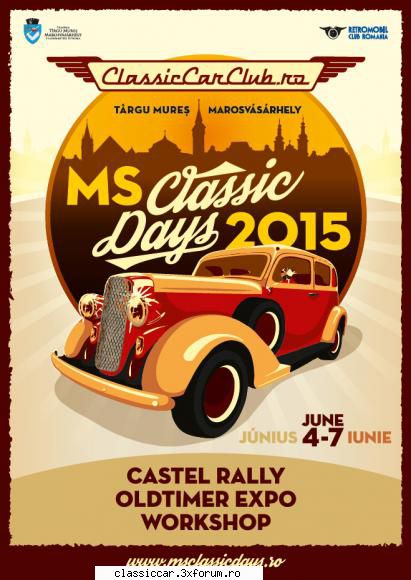 msclassicdays - Invitatie Comori ascunse, mașini de - Arhiva evenimente 2015