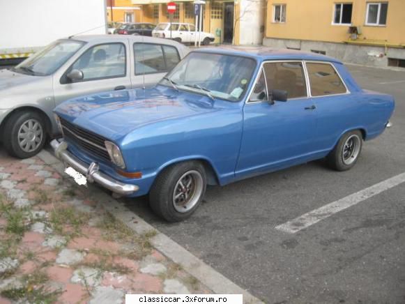 my opel kadett b an 1970 - nicu rares - Prezentare masini