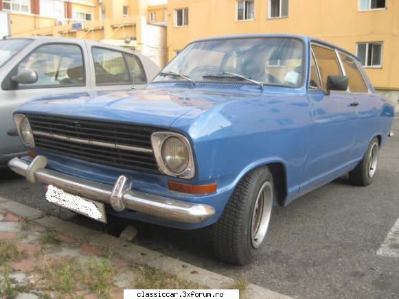my opel kadett b an 1970 - poze8, se remarca jantele latite ce aspect dau - Prezentare masini