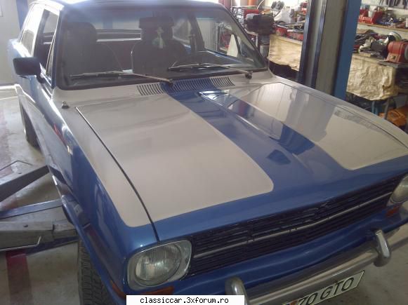 my opel kadett b an 1970 - am pictat capota la motor dupa o mare stare de - Prezentare masini