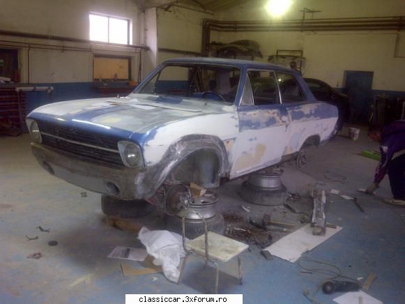 my opel kadett b an 1970 - am bagat masina intr-un amplu process de - Prezentare masini