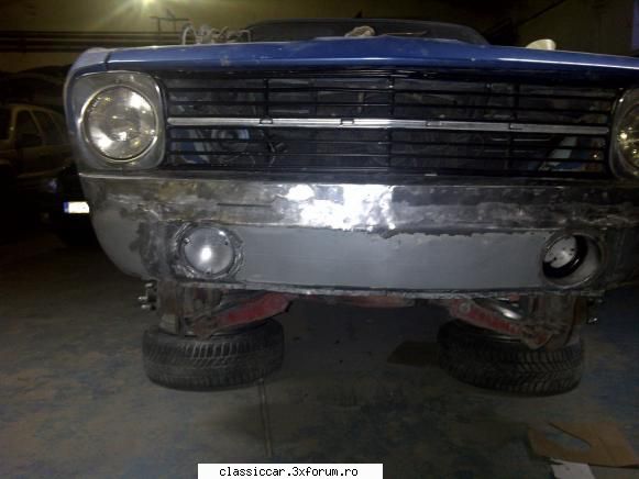 my opel kadett b an 1970 - masca fata inainte de finisare finisare - Prezentare masini