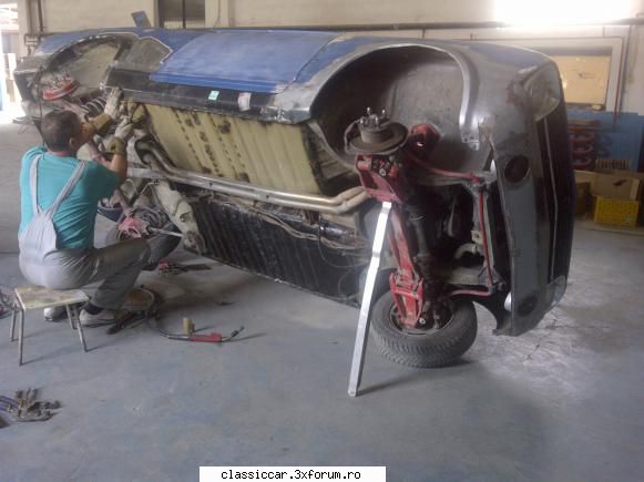 my opel kadett b an 1970 - podeaua dupa rasturnare - Prezentare masini