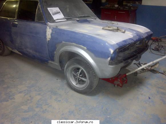 my opel kadett b an 1970 - masca fata sculptata din tabla - Prezentare masini