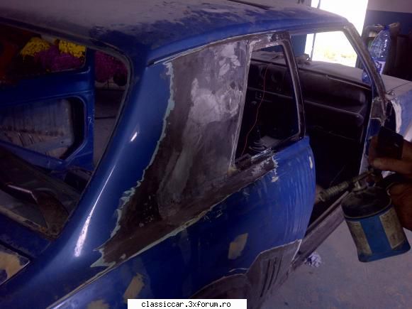 my opel kadett b an 1970 - poza3, dupa umplerea golurilor - Prezentare masini