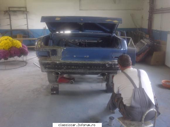 my opel kadett b an 1970 - cositorirea se face mai departe in loc de chituire - Prezentare masini