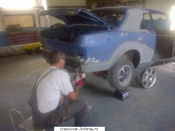 my opel kadett b an 1970 - trebuie eliminat chitul generator de rugina - Prezentare masini